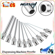 MURRAY 12Pcs Industrial Glue Injection Needle, Stainless Steel Blunt Tip Dispensing|Needle, 25mm 8G-