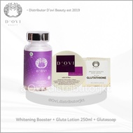 Paket White Booster Gluta Lotion Glutasoap D’ovi Beauty Oviskin