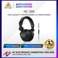 BEHRINGER HC 200 (HC-200 HC 200) High-Quality Professional DJ Headphones