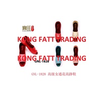 清明 现货 纸扎 祭祖 祭品 高级女通花高跟鞋 READY STOCK Woman Shoes GNL1828 Paper Made Qing Ming Festival