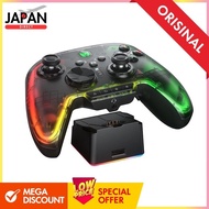 BIGBIG WON Rainbow 2 Pro Wireless Switch Controller, Bluetooth Wired PC Game Controller for Nintendo Switch/PC Windows/Android/iOS with 6-axis gyro/vibration/turbo/NFC/wake-up function Rainbow 2 Pro Controller Gamepad