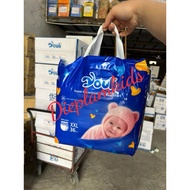 Chinese domestic YOULI diapers, pants/stickers size S112, M96, L84, XL76, XXL72, XXXL68