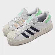 adidas 休閒鞋 Superstar Ayoon W 女鞋 白深藍 綠粉 奶油底 厚底 經典鞋 GW9587