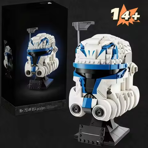 IN STOCK 854pcs Star Plan FIT 75349 Captain Rex Helmet Building Blocks Model Bricks Toys For Kids Ad