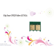 Chip Toner CP5225 Yellow (CE742A)