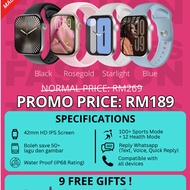 SMARTWATCH WATCH 11 MINI + HARI MALAYSIA SALE + 9  FREE GIFTS (FREE SILICONE STRAP + MANY MORE)