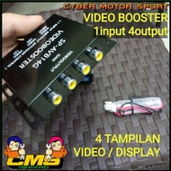 4-channel video booster video. 1 input 4 output. video Adapter