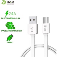 DT30 Data Cable DAP Type C PFLAT 30cm Fast Charging 2.4 Amphere