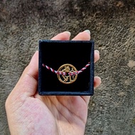 gelang tridatu pis bolong arjuna / rejuna / pis bolong wayang