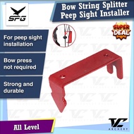 V Club Archery Compound Bow String Splitter - Peep Sight Installation Tool