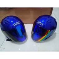 SHOEI ORIGINAL CJ1 Visor 💯[READY STOCK] VISOR SHOEI CJ 1 TITAN GREEN NOS MADE IN JAPAN