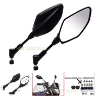 PuraAutoRepair Motorcycle Rear View Mirrors Rearview Side Mirror Handlebar sides mirror Accessories 