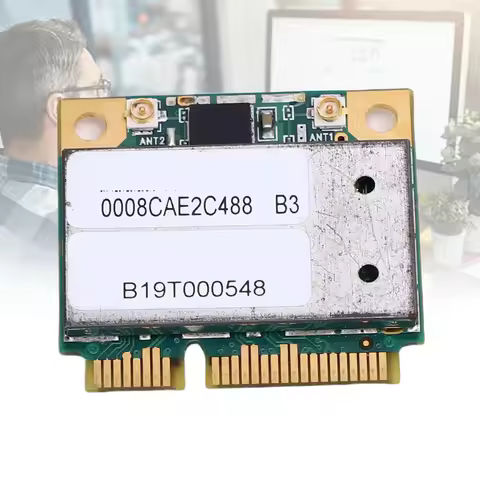 AR5BXB92 AR9280 2.4GHz 5GHz Dual Band PCIE WiFi Card PCI Express Laptop Network Card 300Mbps High Sp