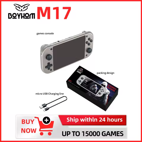 M17 Video Game Console, Open Source Sistema Linux, Pocket Video Player portátil, Retro Gaming Consol