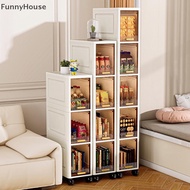 【FKSG】 Foldable Storage Cabinet Bathroom Organizer Slim Cabinet Organizer Rack Pantry Cabinet Storag