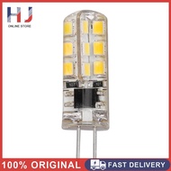 ซิลิโคน AC220V-240V หลอดโคมไฟ G4 2835SMD 24LED 2W มาแทนไฟฮาโลเจน