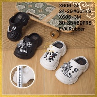 Children's Jelly Frog Sandals with Cute Picture Motif X606-3S