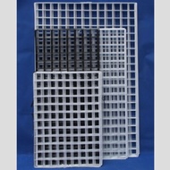 Screen wire mesh with blackwhite coated