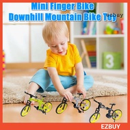 [ezbuy] Foldable Downhill Mountain Bike Model Rotary Wheels Mini Finger Bicycle Educational Toy Desk