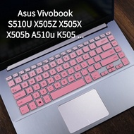 Keyboard Protector Asus Vivobook S510U X505Z X505X X505b A510U S5100 K505 A505ZA Silicone Laptop Asus Keyboard Cover KGT