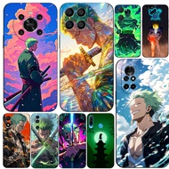 Case For Huawei y6 y7 2018 Honor 8A 8S Prime play 3e Phone Cover Soft Silicon Luffy Zoro