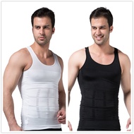 Zerobodys Men 140D Body Shaper Belly Buster Compression Vest Singlet