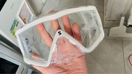 scubapro crystal vu mask - white