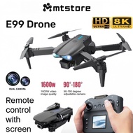 Drone E88/E99 RC Quadcopter Foldable Portable APP Controls Gestures Drones With 8K HD Camera Altitud