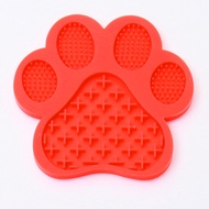 OB Carefully Selected Pet Silicone Dog Paw Shape Slow Food Mat < ZP0007 > Ready Stock