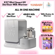 YunBaby X27 10 In 1 Smart UV Sterilizer Milk Warmer