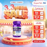 Vicks ZzzQuil Pure Sleep+De-Stress Melatonin Sleep Aid Gummies W Ashwagandha  (42 count)