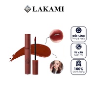 Super beautiful 3ce Velvet Lip Tint Taupe lipstick in Earth Red - 3ce lipstick color Taupe