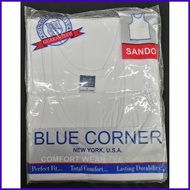 ∇ ➜ ─ Blue Corner Sando WHITE For Mens