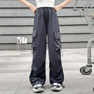 HYS Girls Long Pants Baggy Pants For Kids Girls Summer Pants New Style Childrens Girls Clothing Summ