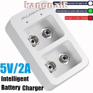 KANGNAI Intelligent Battery Charger Portable Durable LED Indicator Fast Charging Dock for 9V Ni-MH/N