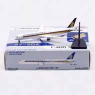 Aviation 1/400 Singapore Airlines B787-10 Alloy Passenger Aircraft Model 9V-SDA