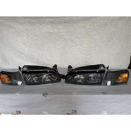 Toyota AE101/100 Smoke USDM Big body Head Light & Clearance Light Set