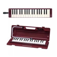 【棋琴樂坊】~全新~YAMAHA P-37D 山葉37鍵口風琴 (原廠公司貨)附贈:短吹嘴管+長吹管+硬琴盒