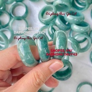 Super beautiful blue men's ring size 21-23mm, new certified product