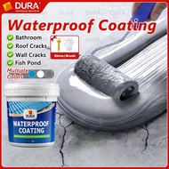 DURA Ultra Waterproof Flexible Rubber Sealant Coating For Roof And Wall Crack Repair With Free Brush