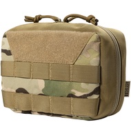 ONETIGRIS ยุทธวิธี MOLLE กระเป๋าขนาดใหญ่ Admin POUCH Utility กระเป๋าเครื่องมือ อเนกประสงค์ MOLLE อุป