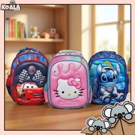 Cartoon Character School Backpack for Girls and Boys Kindergarten Elementary School Unisex KoalaStor