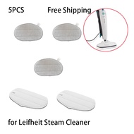 5PCS Leifheit Steam Cleaner Mop Cloths,For Leifheit Cleantenso Replacement Clean Pads Steam Cleaner Broom Wiper Cover 11911