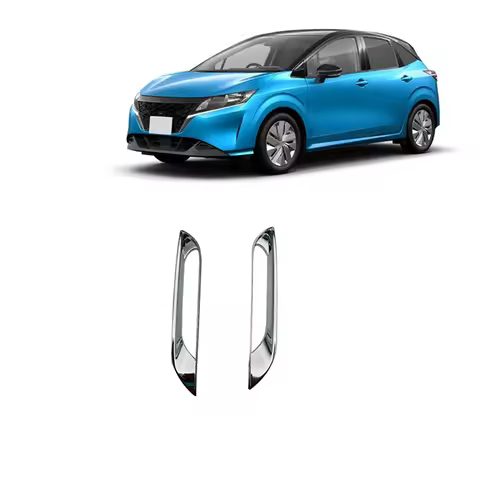 2Piece Rear Fog Light Lamp Cover Trim Bezel Protective Car Accessories Parts Accessories For Nissan 