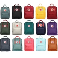 【Authentic】Classic Fjallraven Kanken Backpack Waterproof Travel Backpack / Outdoor Unisex Backpack 7