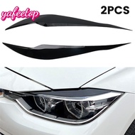 [TOP] 2Pcs F30 Headlight Cover Eyelid Gloss Black Eyebrow For BMW F30 Saloon 2012-2018