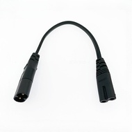 1PC IEC 320 C8 2Pin Male To 2 X C7 Female Y Split Power Cable about IEC 320 C7 To C8 Extension Cords