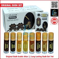 Oud Set 7ml Asly Attar Wangi Gaharu Gaharu Oroinal Arabic Attar Gaharu Asly