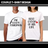 CUSTOM NAME 5 | COUPLE SHIRT | ANNIVERSARY SHIRT | GIFT SHIRT | FISHING COUPLE SHIRT | DTF | VIRUS P