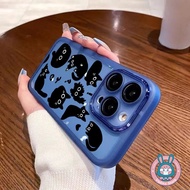 Cute Black Cat Phone Case For OPPO F31 F27 F25 Pro F23 F21 F21S Pro F19 Pro Plus F19S F17 F11 Pro A1